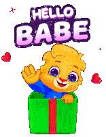 Hey Babe Hey Baby Sticker