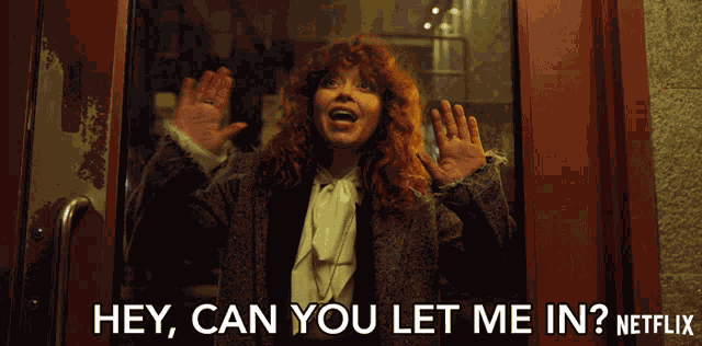 Hey Can You Let Me In Nadia Vulvokov GIF