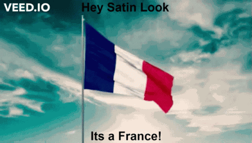 Hey Satin Look Its A France GIF