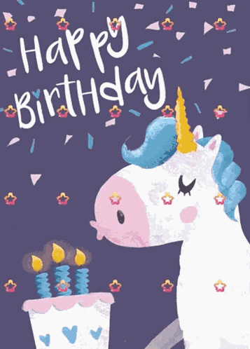 Hi Happy Birthday GIF