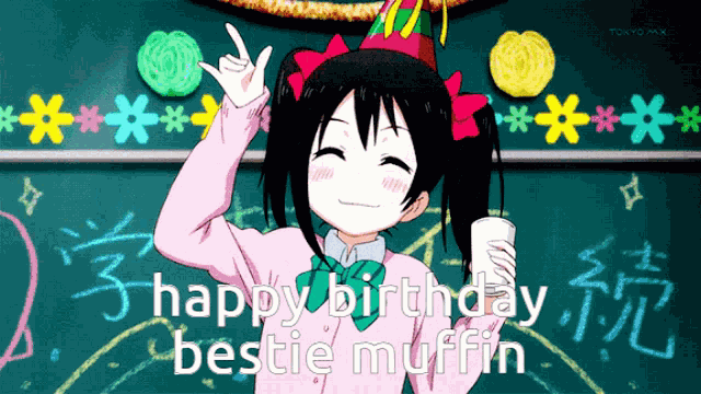 Hi Muffin Nico Yazawa Muffin GIF