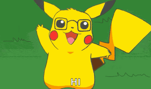 Hi Pikachu GIF