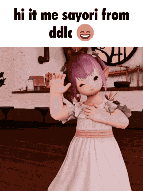 Hi Sayori GIF