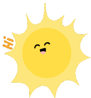 Hi Sunshine Sticker