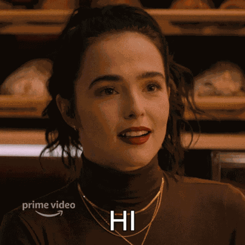 Hi Zoey Deutch GIF