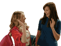 High Five Happy Sticker