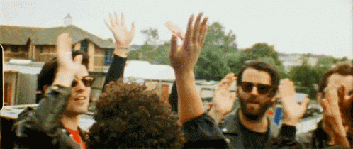 High Five James Bay GIF