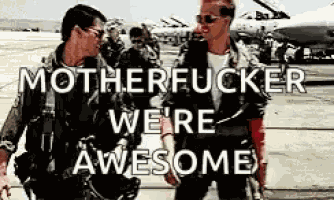 High Five Top Gun GIF