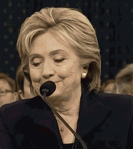 Hillary Clinton Laugh GIF
