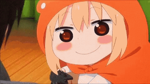 Himouto Umaru Chan Smile GIF