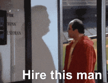 Hire This Man George Steinbrenner GIF