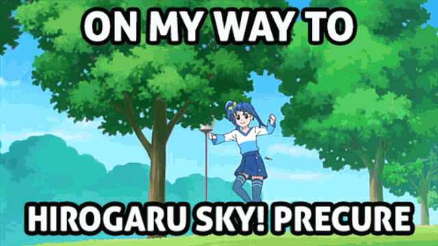 Hirogaru Sky Precure On My Way GIF