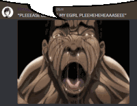 Hitsugiya Baki Hanma Sticker