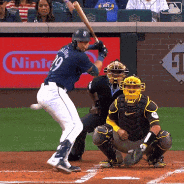Hitting The Ball Major League Baseball GIF