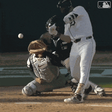 Hitting The Ball Major League Baseball GIF