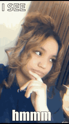 Hmm Isee GIF