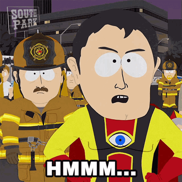 Hmmm Captain Hindsight GIF