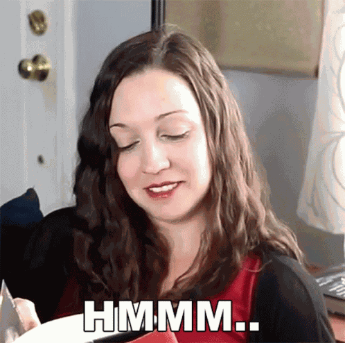Hmmm So Interesting Vanessa Joy GIF