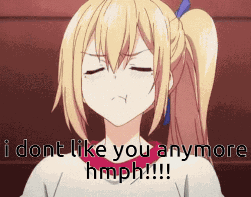 Hmph Pout GIF