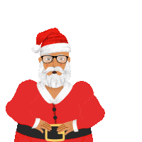 Hohoho Santa Sticker