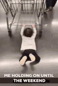 Holding On Weekend GIF