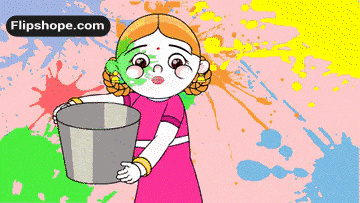 Holi Festival GIF