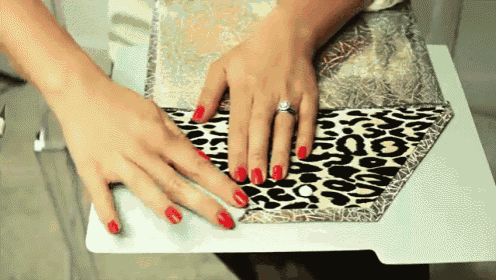 Hologram Cd Clutch GIF