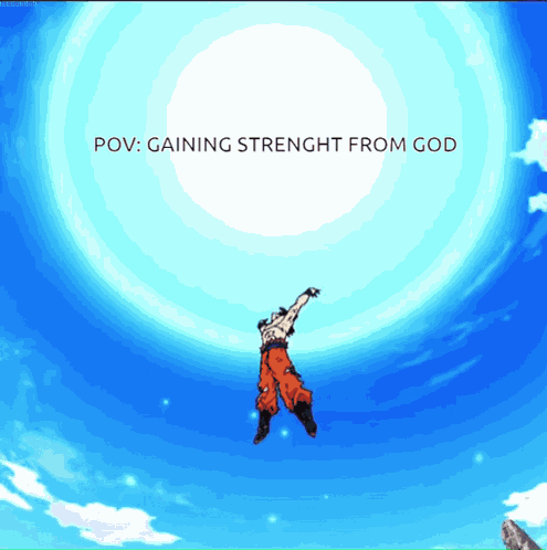 Holy Spirit Bomb Goku Spiritual Bomb GIF