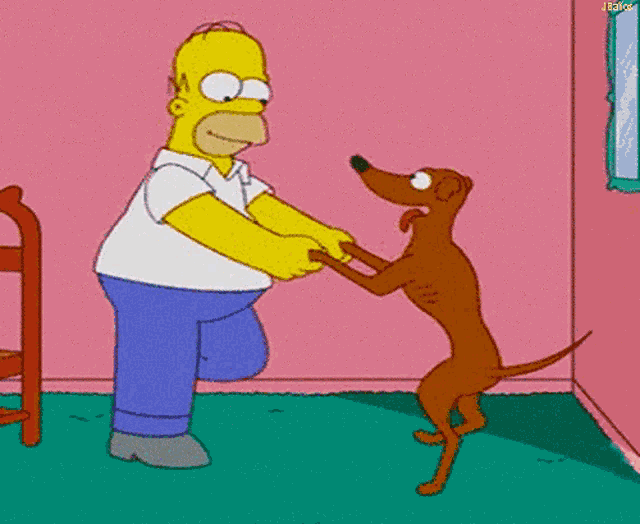 Homer Simpson Dance GIF