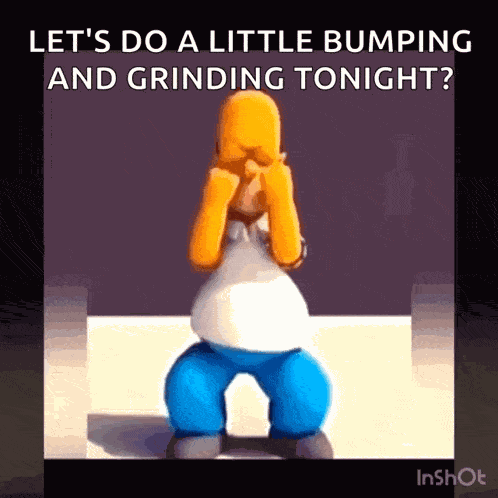 Homer Simpson Dancing GIF