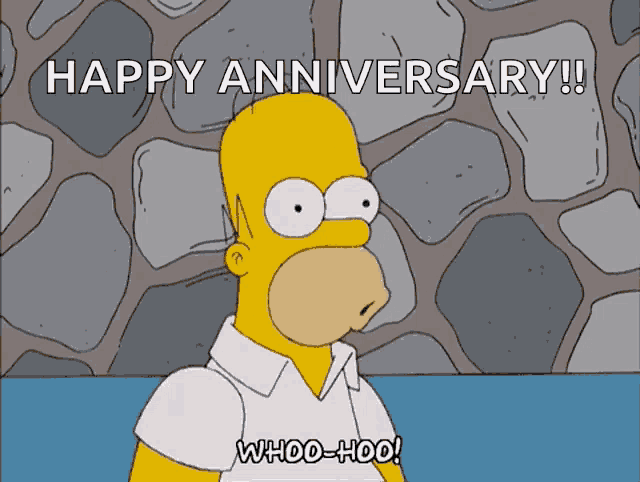 Homer Simpson Whoo Hoo GIF