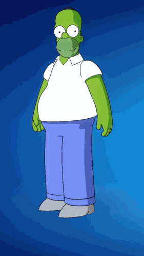 Homer Simpson Zombie GIF