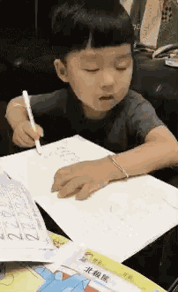 Homework Kid GIF
