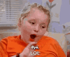 Honey Boo Boo Bye GIF