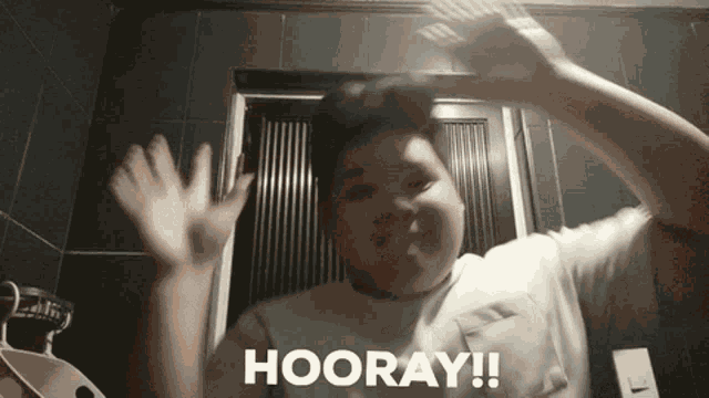 Hooray GIF