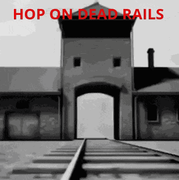 Hop On Dead Rails Train GIF
