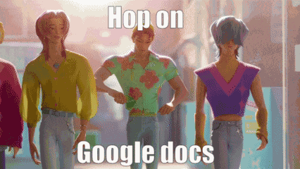 Hop On Google Docs GIF