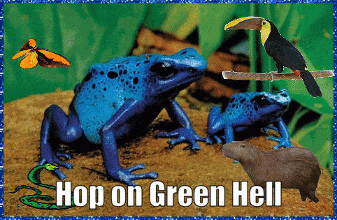 Hop On Green GIF