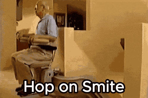 Hop On Smite Descent GIF