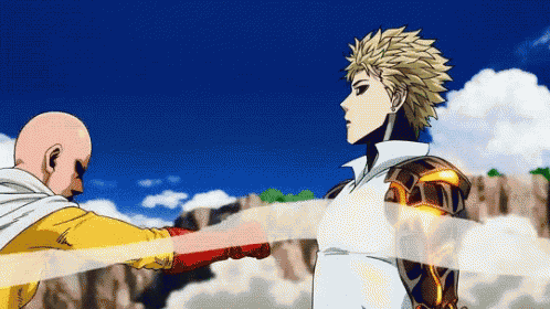 Hop On Tekken One Punch Man GIF
