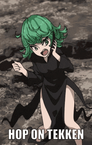 Hop On Tekken One Punch Man GIF