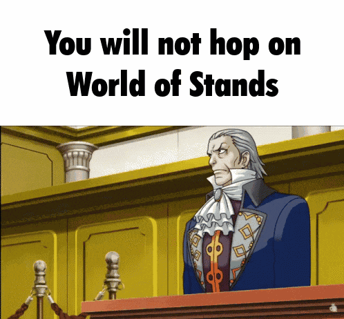 Hop On World Of Stands Jojo GIF