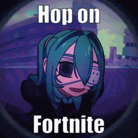 Hoponfortnite Monitoring Miku GIF