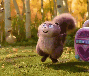 Hoppers Squirrel GIF