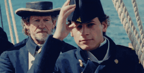 Hornblower Hat Tip GIF