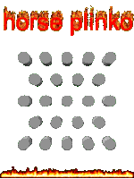 Horse Plinko Meme Sticker