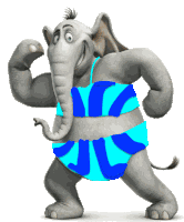 Horton Bikini Sticker