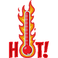 Hot Summer Fun Sticker