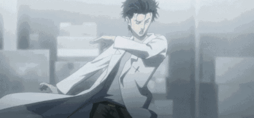 Hououin Kyouma Okabe Rintarou GIF