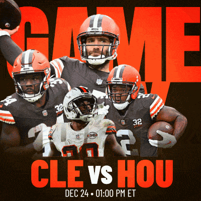 Houston Texans Vs. Cleveland Browns Pre Game GIF